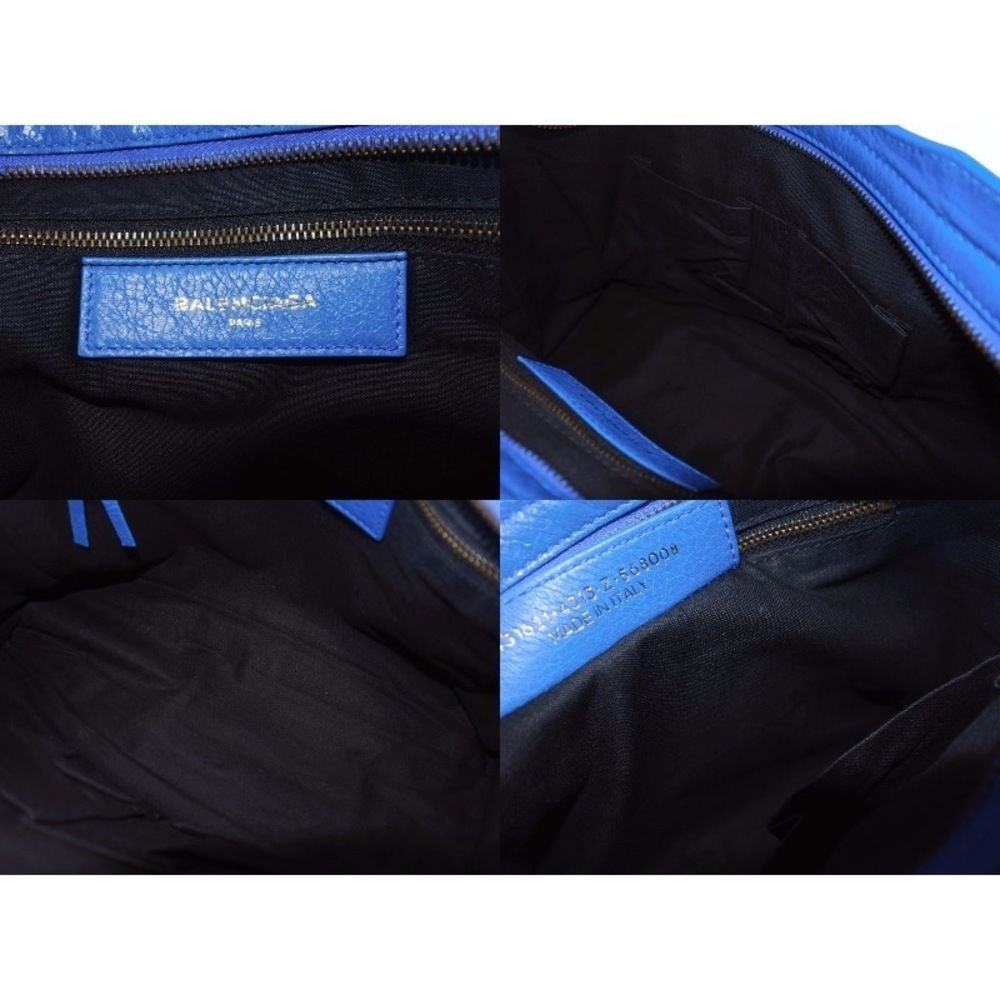 BALENCIAGA Classic City Shoulder Bag Z Blue - Picture 10 of 10